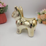 Cute Puppy Sculpture - Golden - Resin - 1 piece