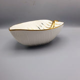 Nordic Serving Dishes - Leaf Shaped Set of 2.