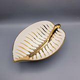 Nordic Serving Dishes - Leaf Shaped Set of 2.