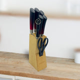 Imported Knife Set - 8 pieces with Wooden Stand