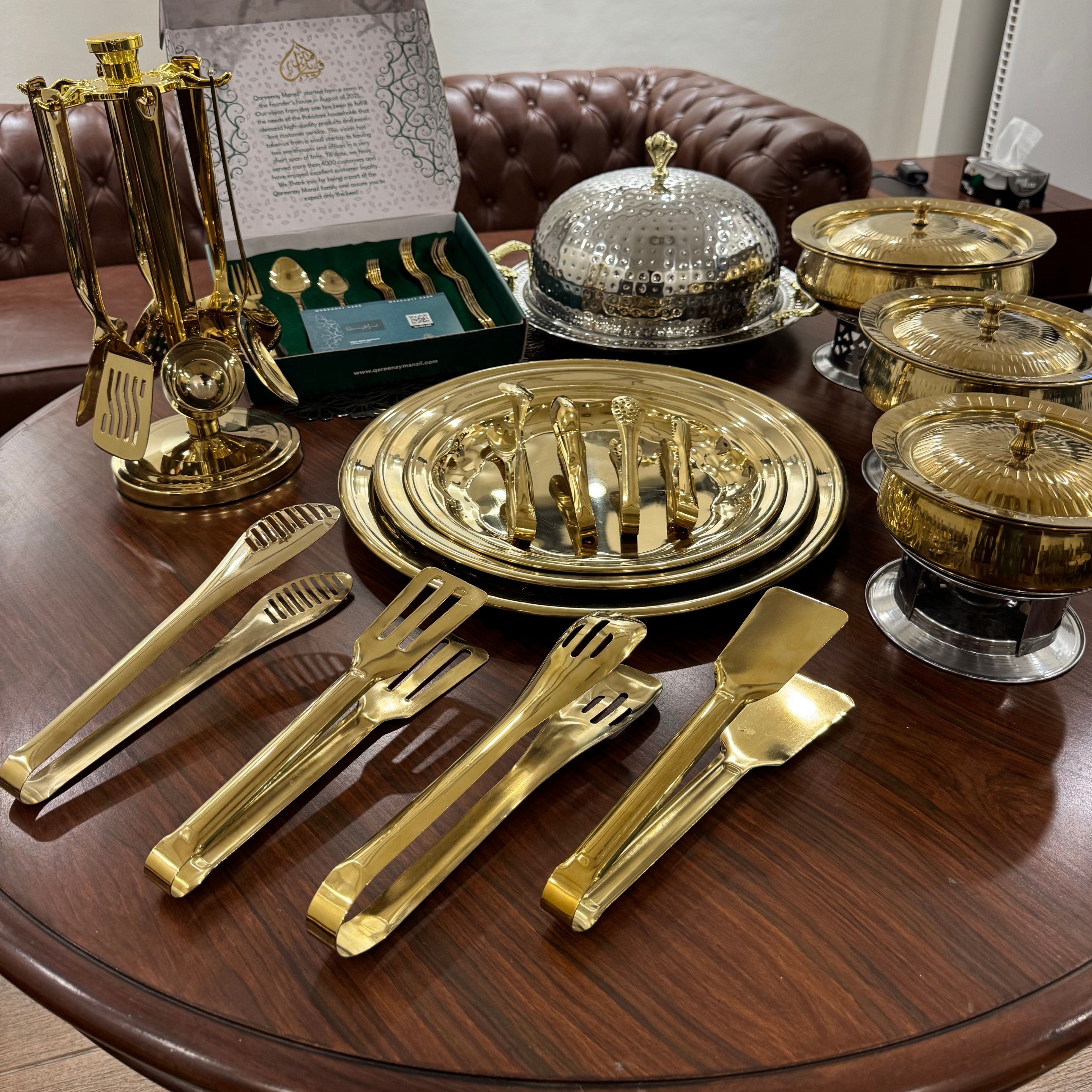 QM® Jahez Tablescape – Dining & Serveware Set for New Homes
