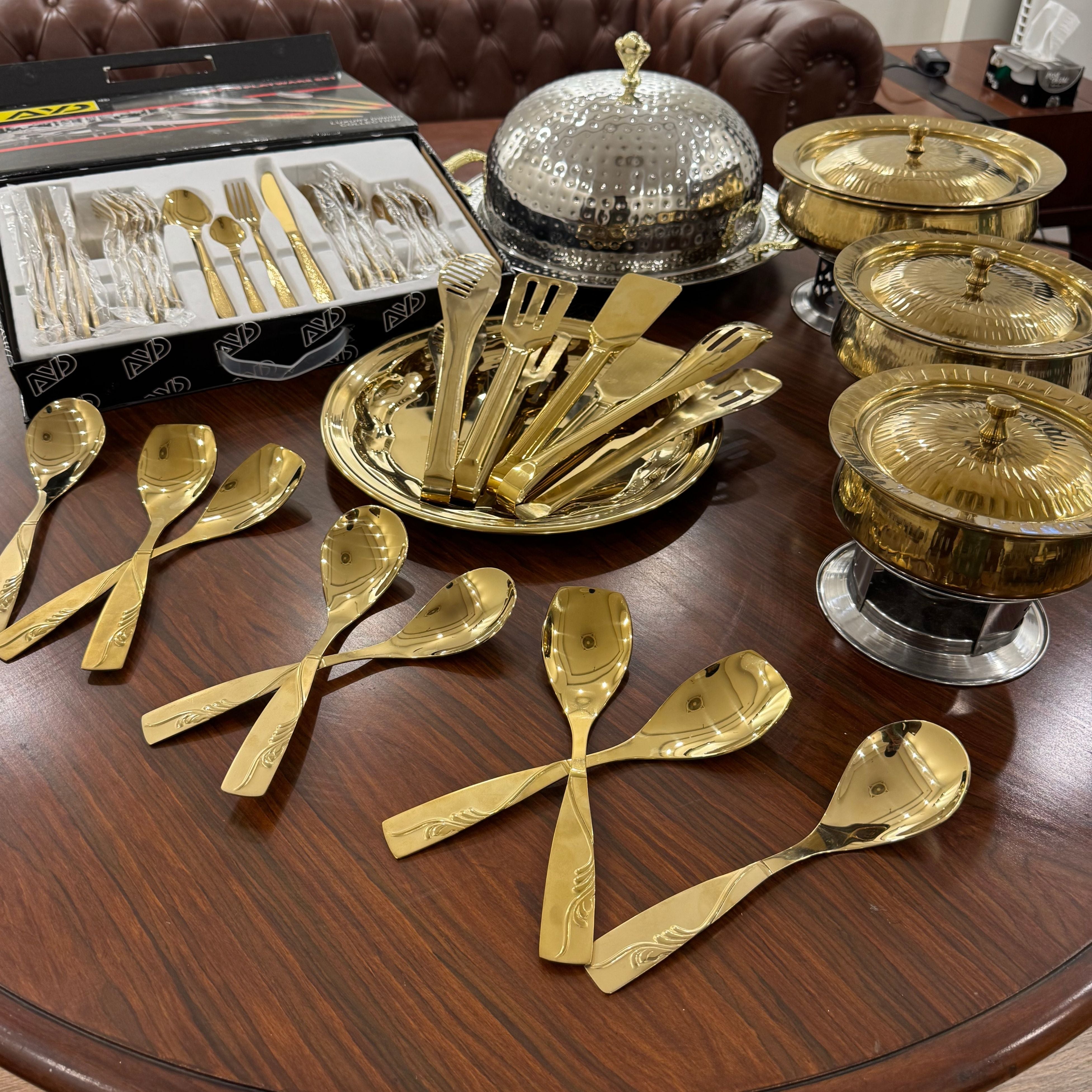 QM® Jahez Tablescape – Dining & Serveware Set for New Homes