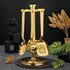 Dining Set Golden - 5 Years Warranty QM Branded