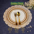 Golden & White Mandala Placemat