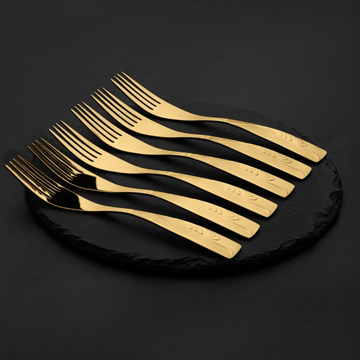6 Forks Supreme Golden Qareenay Manzil® branded