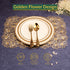 Golden & Grey Daisy Cluster Placemat