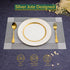 Luxury Placemats - Silver Jute Designed