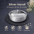 QM® Shahi Serving Handi Silver