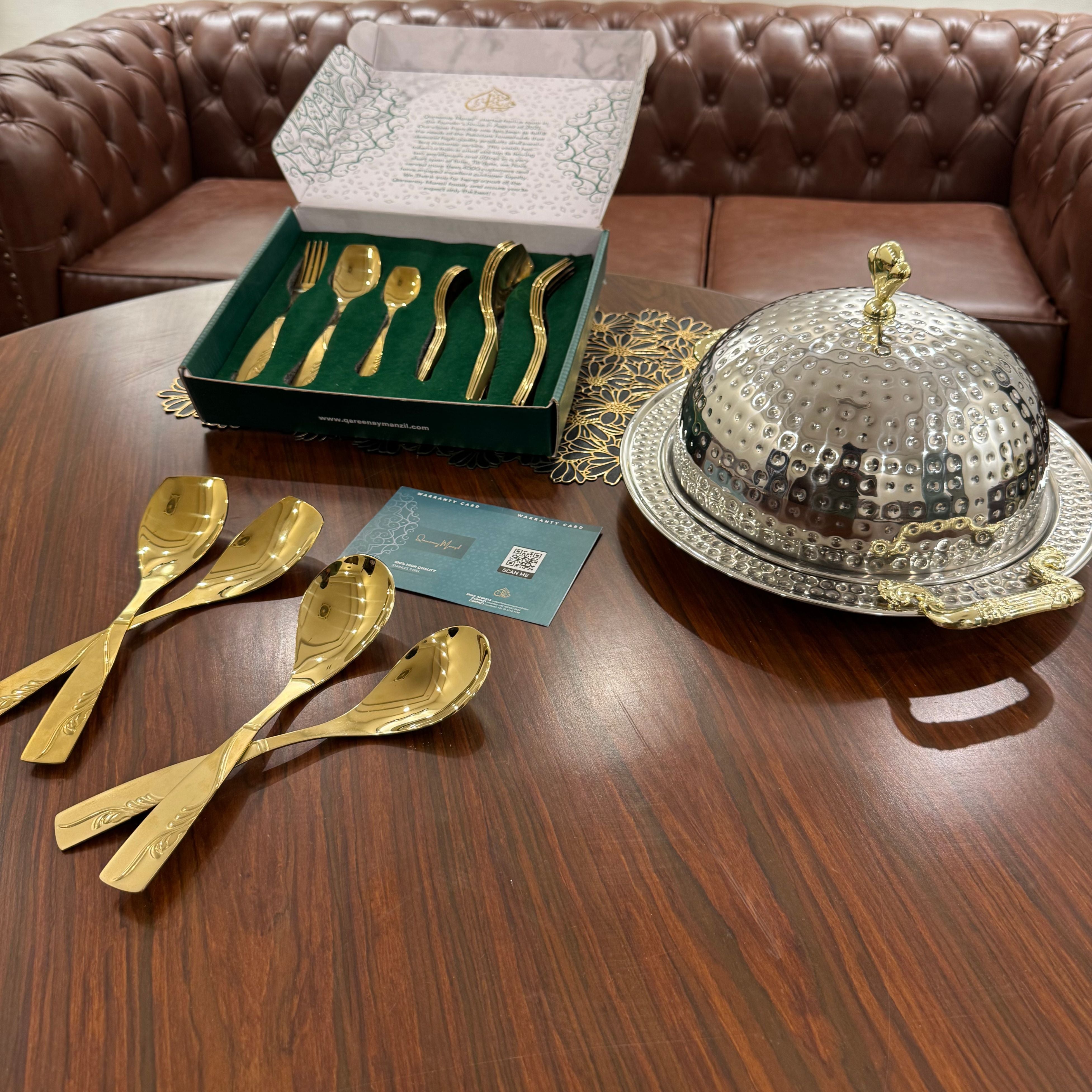 QM® Jahez Tablescape – Dining & Serveware Set for New Homes