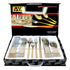 AYD Premium 24-Piece Golden & Silver Cutlery Set - 6 Person
