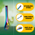 Rainbow Stainless Steel Tongs Mega Saving Bundle