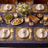 Golden & Grey Daisy Cluster Placemat
