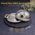 QM® Mandi Rice BBQ Serving Platter-Stainless Steel