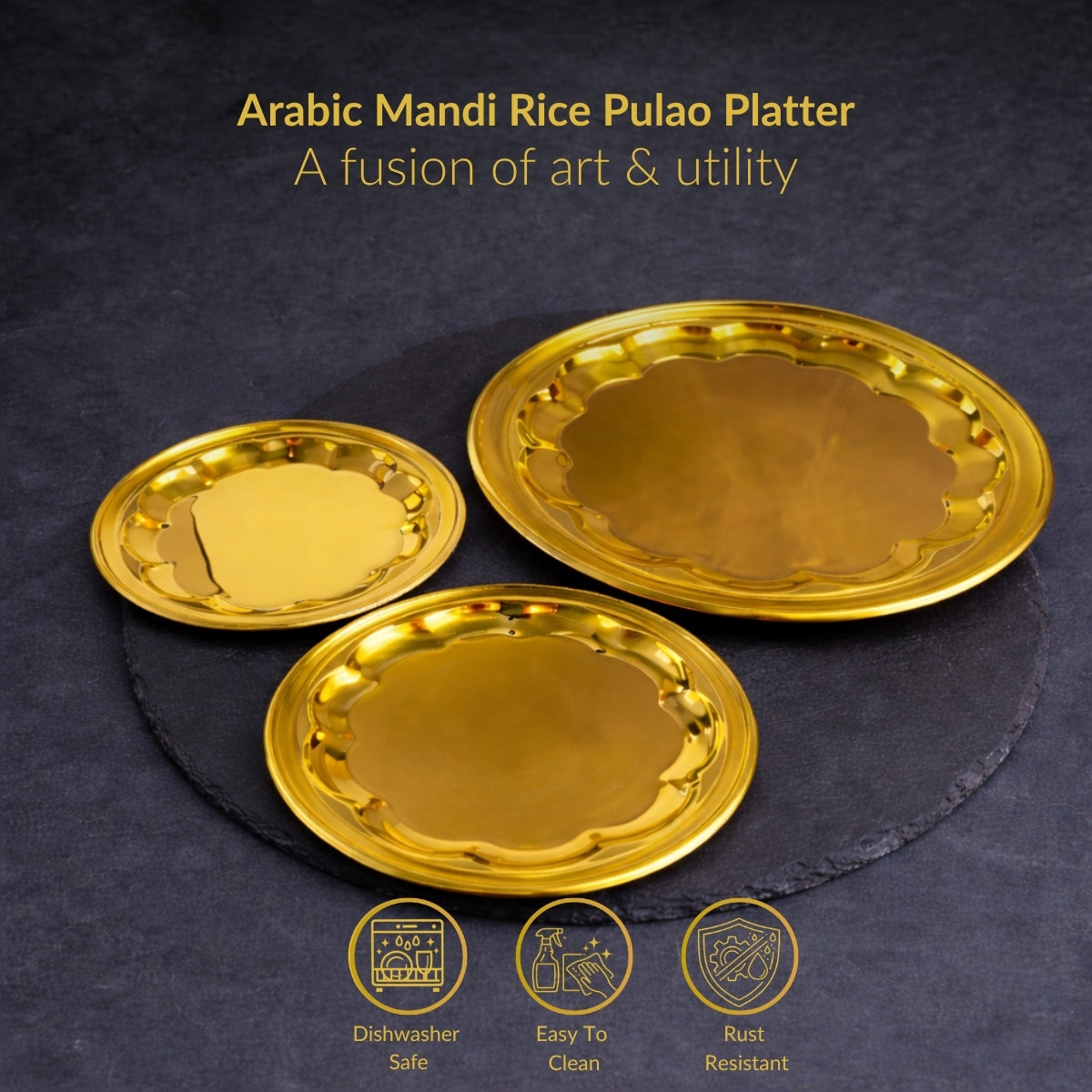 QM® Arabic Mandi Rice Pulao Platter