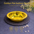 Set of 3 Golden Flat bottom Bowls