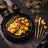 35 Grams Quality Cutlery for 6 People - 24 Piece Set - Full Golden