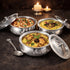 QM® Shahi Serving Handi Silver