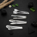 QM® Set of 4 Small Tongs Multipurpose