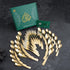 SUPREME GOLDEN 60 Gram Premium Cutlery Set Qareenay Manzil® branded