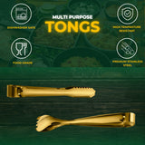 Set of 4 Small Tongs Multipurpose