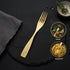 SUPREME GOLDEN 60 Gram Premium Cutlery Set Qareenay Manzil® branded