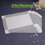 Luxury Placemats - Silver Jute Designed