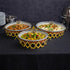 Versace Buffet Dishes Set of 3 -Mauve
