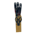 Imported Knife Set - 8 pieces with Wooden Stand
