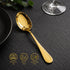 6 Table Spoon Premium Golden Qareenay Manzil® branded