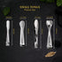 QM® Set of 4 Small Tongs Multipurpose