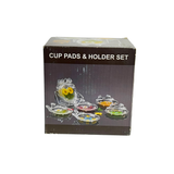 6 pcs Acrylic Coaster for Tea Cups