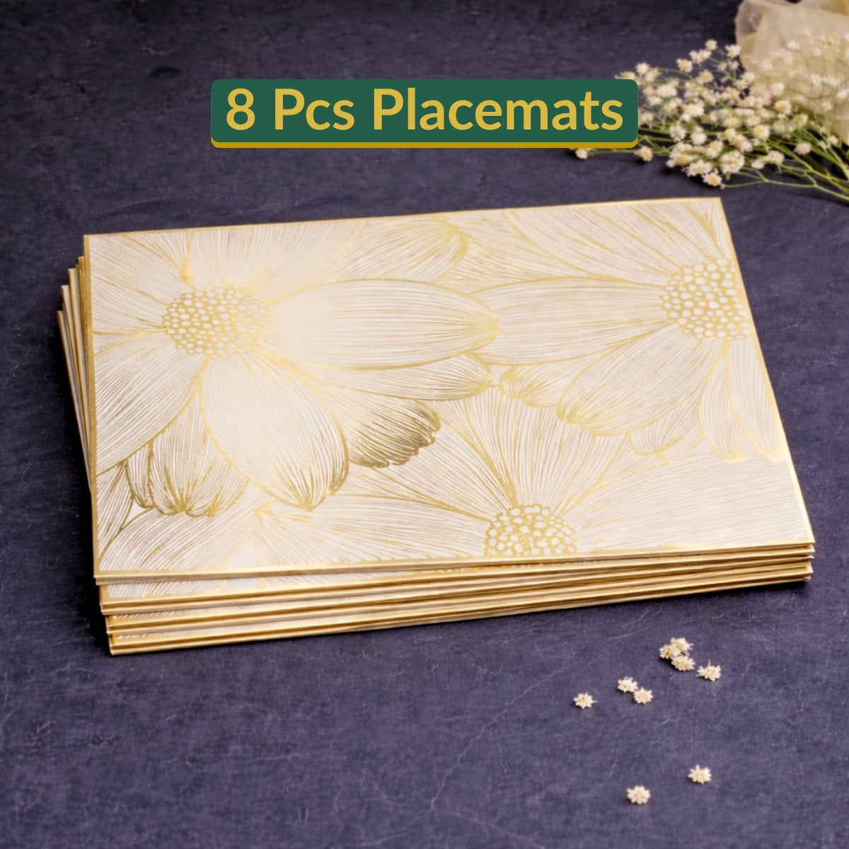 Golden & White Sunflower Placemat