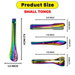 Rainbow Stainless Steel Tongs Mega Saving Bundle