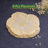 Golden & White ORCHID Placemat