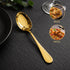 5 YEAR GUARANTEE 50 Gram Premium Golden Cutlery Set Qareenay Manzil® branded