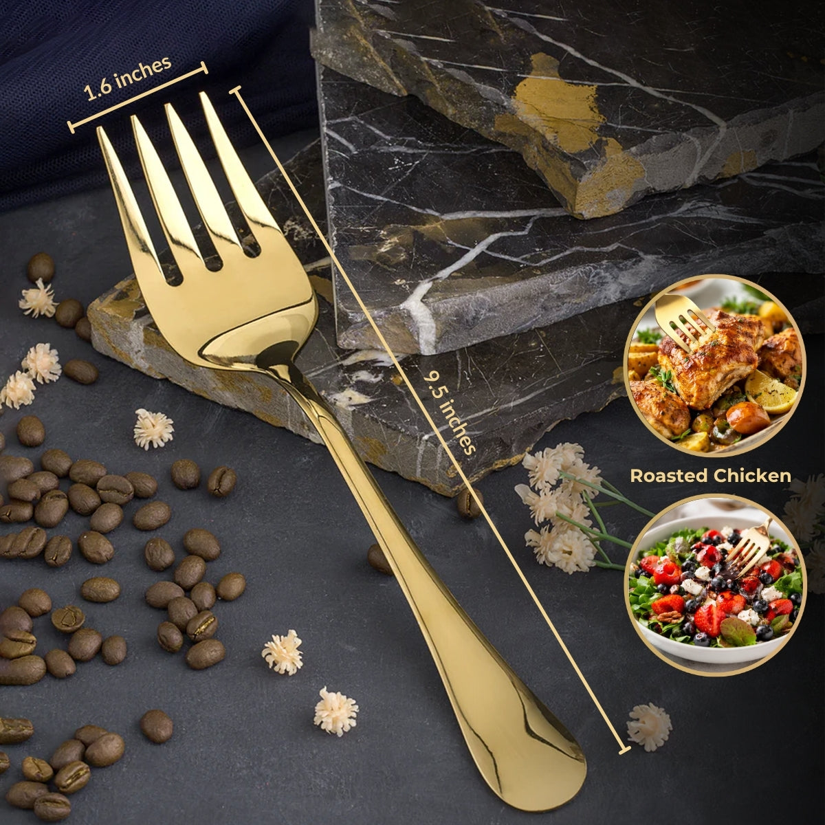 Guest Serving Spoon Sets - Set of 5
