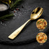 SUPREME GOLDEN 60 Gram Premium Cutlery Set Qareenay Manzil® branded
