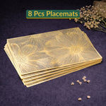 Golden & Grey Sunflower Placemat