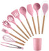 12-Piece Silicone Kitchen Utensils Set