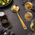 Dining Set Golden - 5 Years Warranty QM Branded