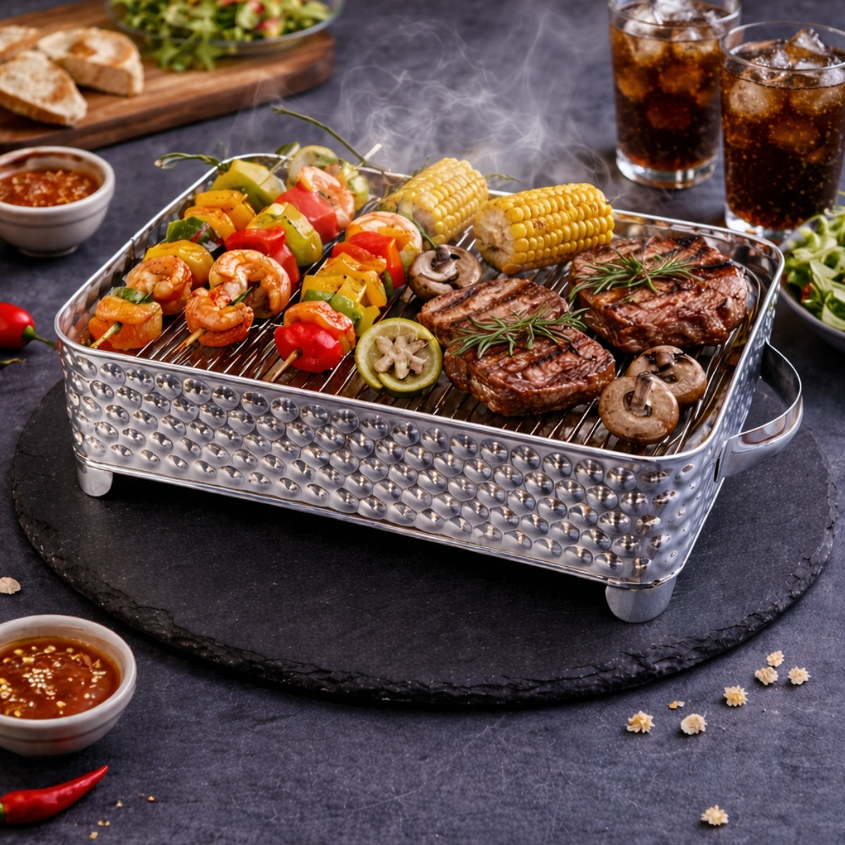 QM® BBQ Serving Grill