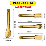Set of 4 LARGE Tongs - Multipurpose