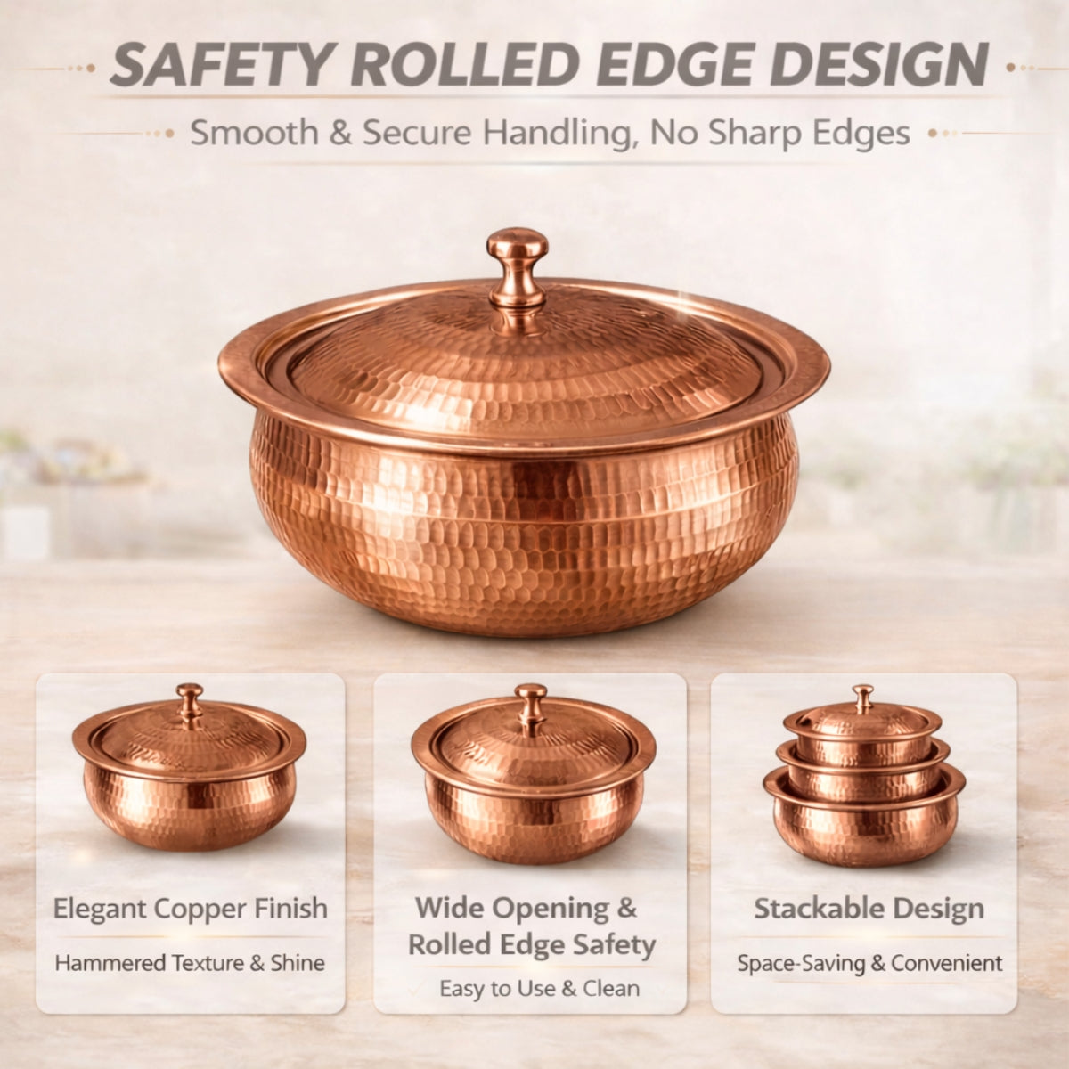 QM® REAL COPPER Handi