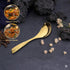 SUPREME GOLDEN 60 Gram Premium Cutlery Set Qareenay Manzil® branded