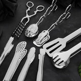 ARGENTO 9-pieces Silver Tongs