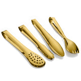 Set of 4 Small Tongs Multipurpose