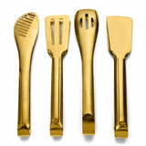 Golden Food Serving Tongs