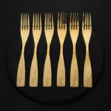 6 Forks Supreme Golden Qareenay Manzil® branded