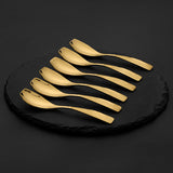 6 Tea Spoon Supreme Golden Qareenay Manzil® branded