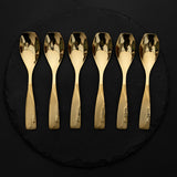 6 Tea Spoon Supreme Golden Qareenay Manzil® branded